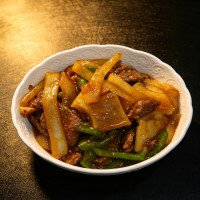 Ternera con salsa de ostras