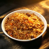 Arroz frito estilo Hong Kong con salsa soja